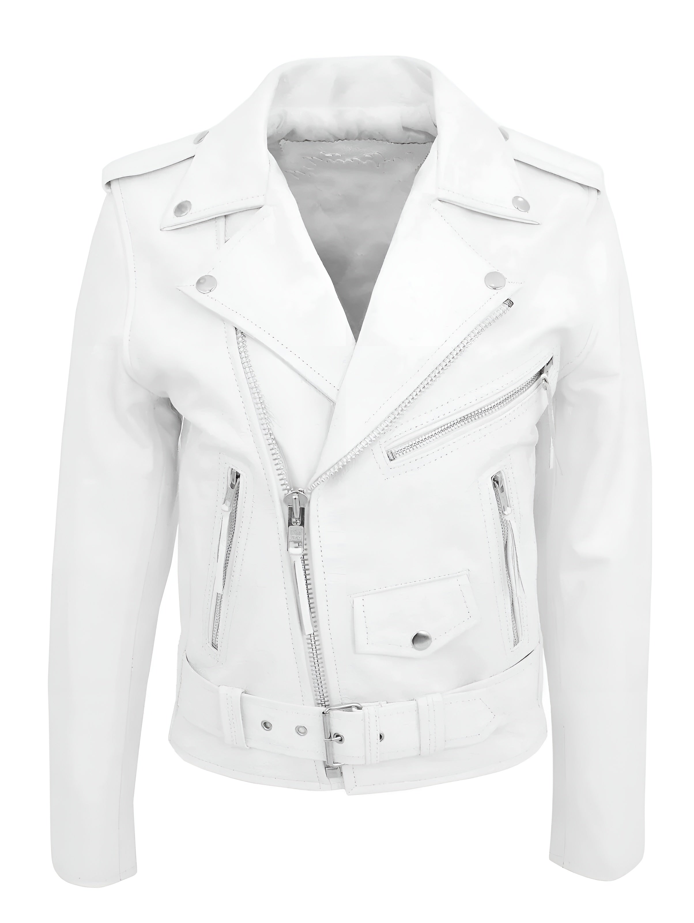 Casper™ | Klassisk Biker Læderjakke