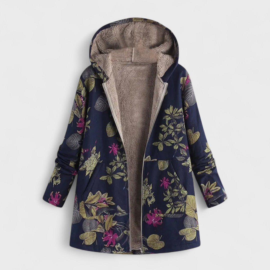 Astrid - Varm Parka med Blødt Foer
