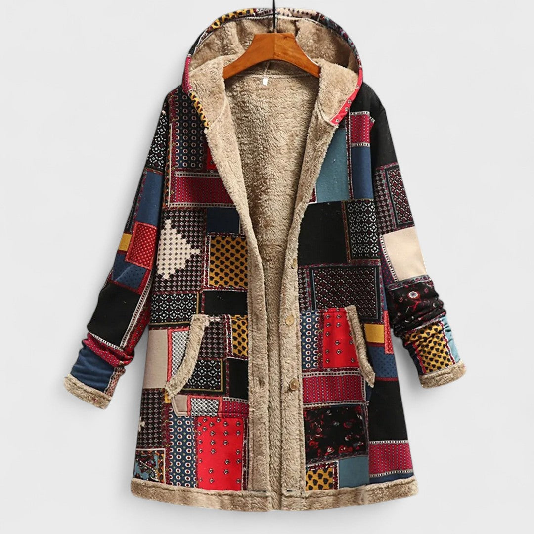Astrid - Varm Parka med Blødt Foer