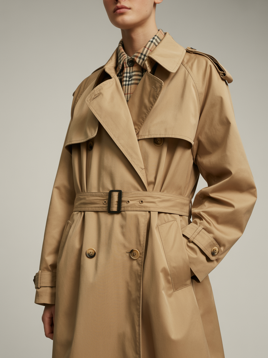 Maja™ - Klassisk trenchcoat